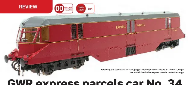 Review: Heljan’s AEC express parcels car reviewed | Rail Express ...