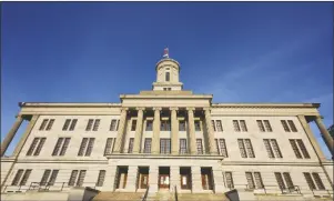  ?? GEORGE WALKER IV VIA AP ?? THE TENNESSEE CAPITOL is seen on Jan. 22 in Nashville, Tenn.