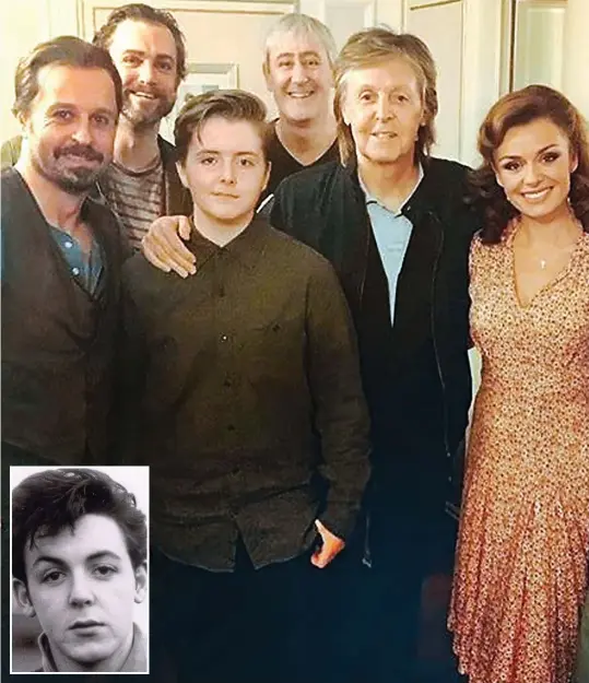 From Bea to you... Macca’s daughter, 13, copies dad’s quiff - PressReader