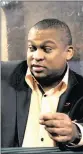  ??  ?? OFF AIR: Robert Marawa quits over producer’s suspension.