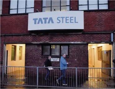 ??  ?? Boost Steel production is set to resume next month at Dalzell Steelworks in Motherwell
