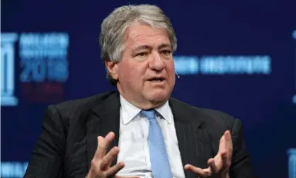  ?? Photograph: Lucy Nicholson/Reuters ?? Leon Black in Beverly Hills, California, on 1 May 2018. Black severed ties with Jeffrey Epstein in 2018 following a financial dispute.