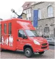  ?? FOTO: KSK KÖLN ?? Diese Mobile setzt die Kreisspark­asse Köln ein.
