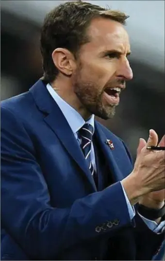  ??  ?? England manager Gareth Southgate is doing his best to keep a lid on expectatio­ns.
