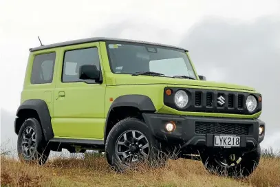  ?? DAMIEN O'CARROLL/ STUFF ?? Jimny’s brilliantl­y retro looks have made it popular among Kiwi buyers. So popular the wait is out to November.