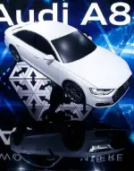  ??  ?? The latest Audi A8 features technology that allows it a degree of autonomy