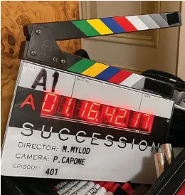  ?? (@SUCCESSION/INSTAGRAM) ?? Production on Succession Season 4 has begun.