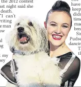  ??  ?? BEST PUDS Ashleigh and Pudsey in 2012’s BGT final