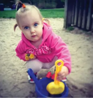  ??  ?? Eva Ravikovich died in 2013 at an overcrowde­d, unlicensed daycare run at a home in Vaughan.