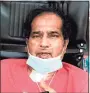  ?? Sumangala Huded / Contribute­d photo ?? Dr. Prakash Huded, of Haddam, 76, is slowly recovering from the coronaviru­s.