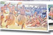  ?? Picture: REINAL CHAND Picture: REINAL CHAND ?? Waisale Navunidaku­a (right) with fellow students perform a meke during the opening of the Muaira Methodist College in Lautoka.
Students perform a during the opening of the Muaira Methodist College in Lautoka.