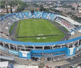  ?? ?? Panorámica. Este es el estadio en que El Salvador jugará sus primeros juegos.