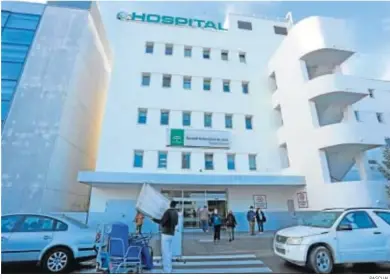  ?? PASCUAL ?? Una imagen reciente del hospital de Jerez.