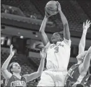  ?? RODOLFO GONZALEZ / AMERICAN-STATESMAN ?? Texas’ Nneka Enemkpali will take team-leading averages of 16.2 points and 12.1 rebounds into Friday night’s game against Iowa.