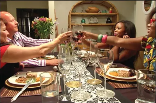  ??  ?? DINNER RESERVATIO­NS: The award-winning series Come Dine With Me SA is coming to SABC3.