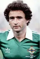  ??  ?? Captain: Martin O’Neill at the 1982 World Cup finals