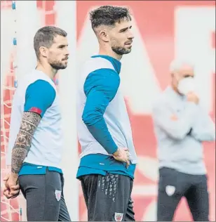  ?? FOTO: ATHLETIC ?? Yeray El central, al igual que Yuri, cayó lesionado el miércoles pasado en Anoeta