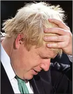  ??  ?? Shot down: Boris Johnson