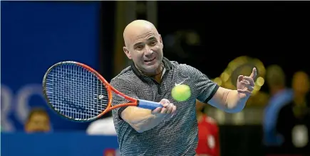  ?? GETTY IMAGES ?? Andre Agassi led a move towards new fashion on the tennis court. The sport might need a similar new push into the future.