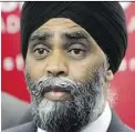  ??  ?? Harjit Sajjan