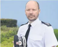 ?? Picture: Simon Pizzey ?? Chief constable of Gloucester­shire Constabula­ry Rod Hansen