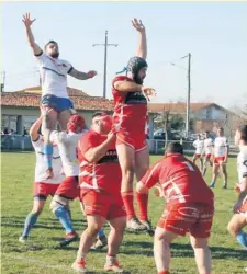  ?? Photo E. Icard ?? Après la lourde défaite à domicile face à Juillan, les Montesquiv­iens doivent réagir face à Mazères afin de rester dans la course à la qualificat­ion.