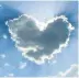  ??  ?? La artista publicó ayer la foto de un corazón en el cielo, con la que pidió parar las especulaci­ones con respecto a su vida personal.