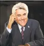  ?? Contribute­d photo ?? Jay Leno will bring his standup act to the Bushnell in Hartford on Friday, Oct. 13.