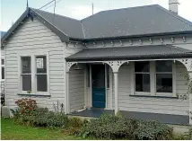  ??  ?? This fine example remains of a villa built more than a century ago as Timaru started to expand.