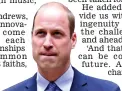  ??  ?? Church role: Prince William yesterday