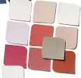  ??  ?? Dulux’s Expressive palette for 2021