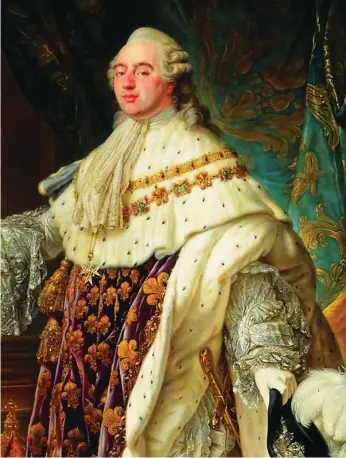  ?? LA RAZÓN ?? Luis XVI según un retrato de Callet que conserva el Museo del Prado