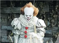  ?? NEW LINE CINEMA ?? Bill Skarsgård’s Pennywise has been scaring the heck out of moviegoers flocking in record numbers to see It this month.