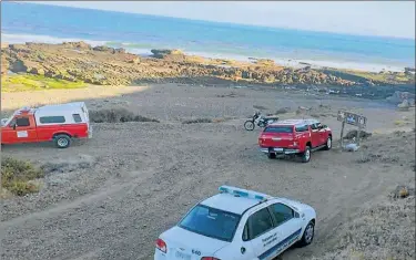  ?? NA ?? PAISAJE SOÑADO. En medio de esta postal fue atacada la mujer junto a su hijo de cuatro años.