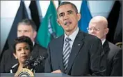  ?? PABLO MARTINEZ MONSIVAIS/AP ?? President Barack Obama plans to meet with Attorney General Loretta Lynch, left, about reducing gun violence.