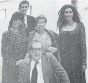  ??  ?? Prohías with his wife, Marta, and their children, from left: Marta, Antonio ‘Tony’ and Susana Prohías.