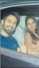  ??  ?? Shahid Kapoor and Mira Rajput Kapoor