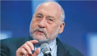  ?? / AP ?? Joseph Stiglitz, premio Nobel de Economía y profesor en la Universida­d de Columbia.