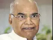  ??  ?? Ram Nath Kovind looks set to defeat Meira Kumar.