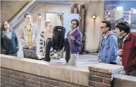  ?? BELL MEDIA ?? The Big Bang Theory will finish its 11th season on Thursday as the most-watched TV show in Canada for an eighth consecutiv­e season.