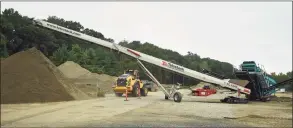  ?? Brian Pounds / Hearst Connecticu­t Media ?? Residents near the Burns Constructi­on site, 16 Riverside Drive, Ansonia are complainin­g that the rock crushing operation is noisy and filling their yards with dust. A hearing is set Monday before the city’s Zoning Board of Appeals.