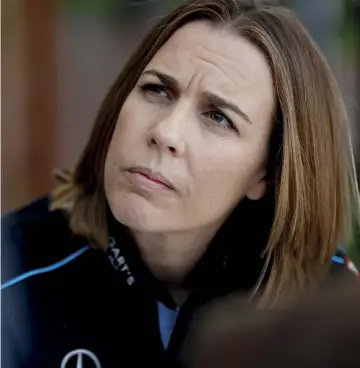  ??  ?? For Claire Williams, a possible sale of Williams F1 - previously unthinkabl­e - is now on the table