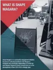  ?? NIAGARA REGION ?? A page from the Shape Niagara report.