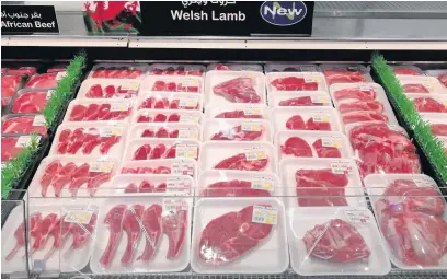  ??  ?? An upbeat picture of the Welsh red meat sector has been painted by HCC chairman Kevin Roberts.