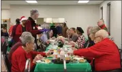  ?? PHOTO COURTESY OF SHANNON OMLOR OF ST. JOHN’S EVANGELICA­L LUTHERAN CHURCH, BOYERTOWN ?? St. John’s Evangelica­l Lutheran Church of Boyertown hosted a free meal open to the community on Christmas Day.
