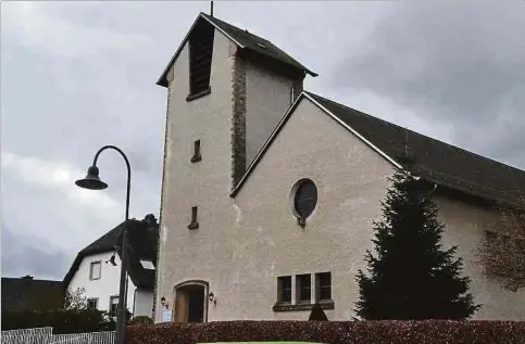  ?? Fotos: Frank Weyrich ?? Die Kirche soll als nationales Denkmal eingestuft werden.