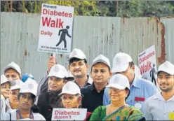  ?? HT FILE ?? Data shows that diabetes emerged as India’s seventh biggest cause of early death in 2016, up from 11th in 2005.