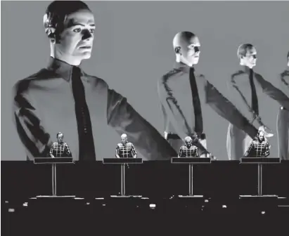  ??  ?? Kraftwerk 3D - a perfect way to start the festival season