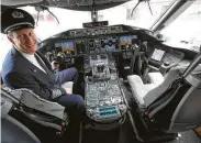  ?? LM Otero / Associated Press file ?? Pilots’ performanc­e can be affected based on carbon dioxide levels in the cockpit, a new study has found.