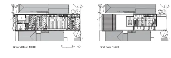  ??  ?? 1 Entry 2 Workshop 3 Bedroom 4 Courtyard 5 Kitchen 6 Laundry 7 Dining 8 Living 9 Store 10 Plant 11 Walk-in
robe